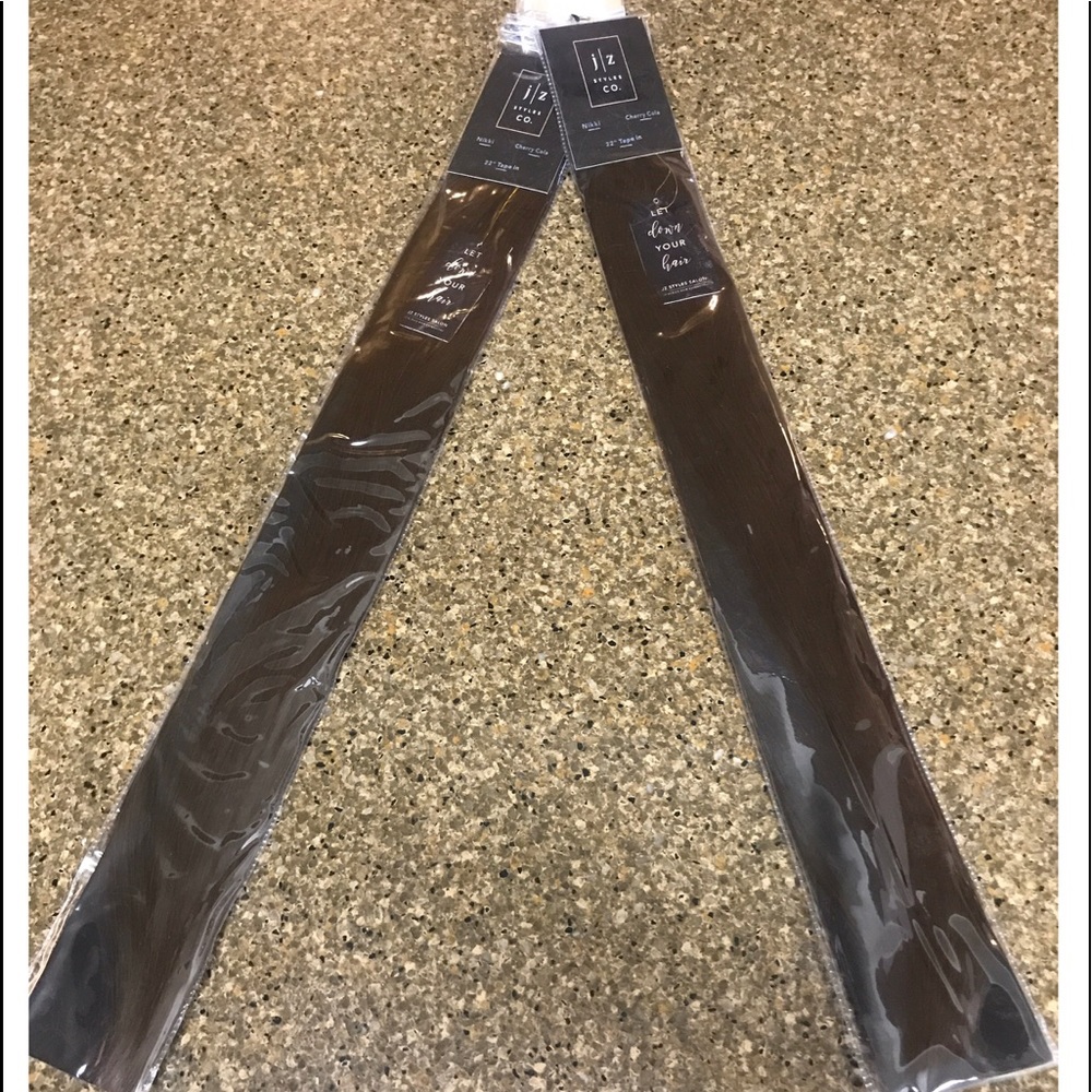 Tape in hair extensions